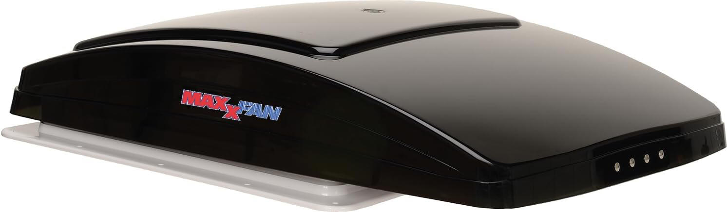 MAXXAIR MaxxFan Deluxe with Remote and Built-in Rain Shield