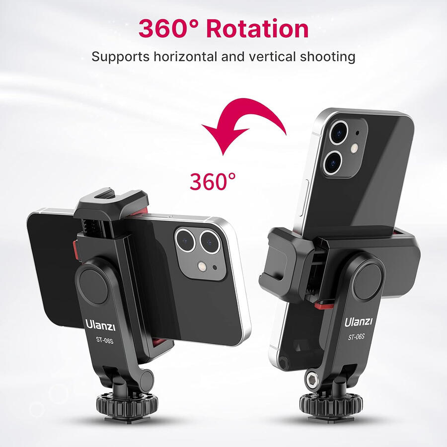 Ulanzi ST-065 Phone Tripod Mount with Cold Shoe