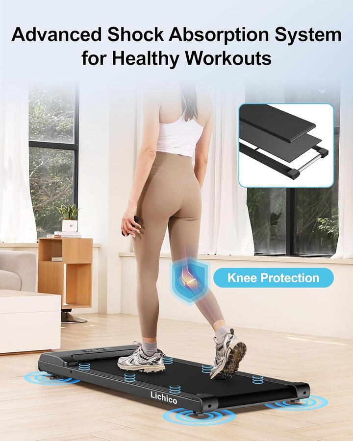 Lichico Portable Brushless Motorized Treadmill